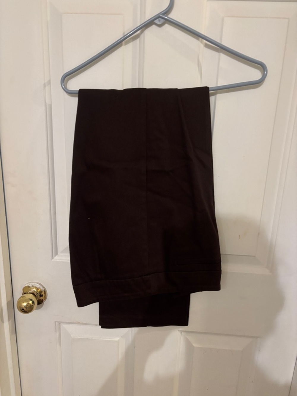 Classic Women's Dark Brown Trousers